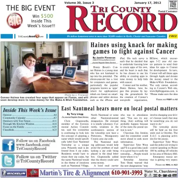 Tri County Record - 17 Jan 2012
