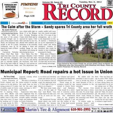 Tri County Record - 6 Nov 2012