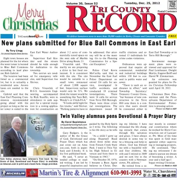Tri County Record - 25 Dec 2012