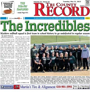 Tri County Record - 21 May 2013