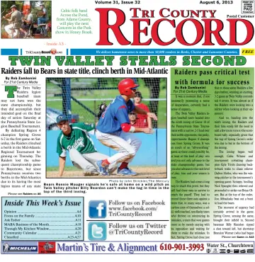 Tri County Record - 6 Aug 2013