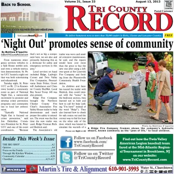 Tri County Record - 13 Aug 2013