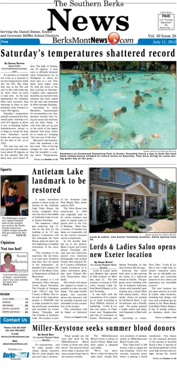The Southern Berks News - 11 Jul 2012