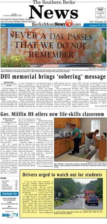 The Southern Berks News - 29 Aug 2012