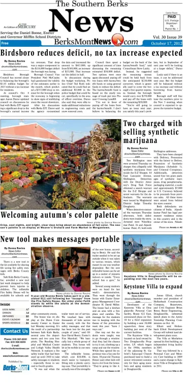 The Southern Berks News - 17 Oct 2012