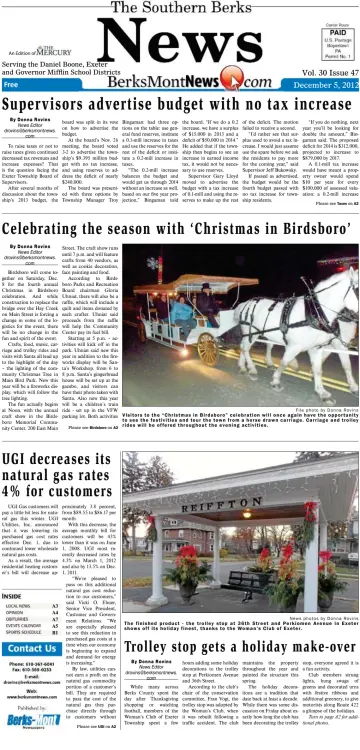 The Southern Berks News - 5 Dec 2012