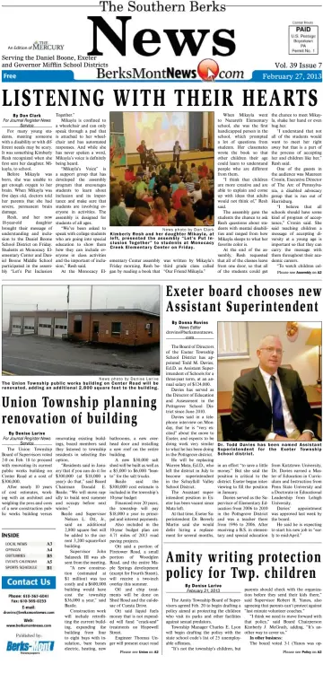 The Southern Berks News - 27 Feb 2013