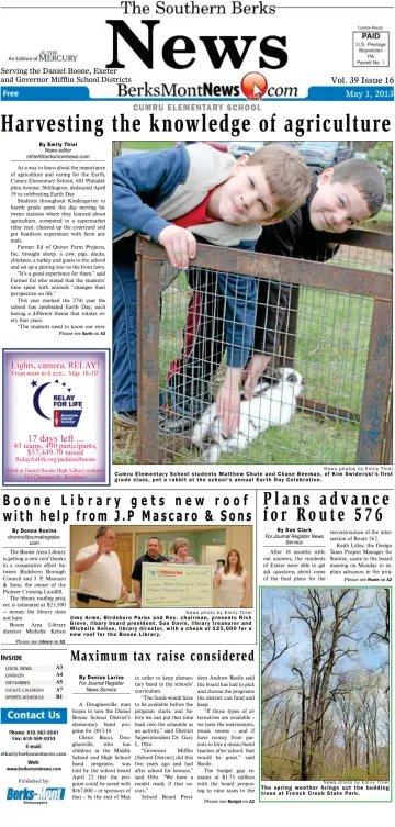 The Southern Berks News - 1 May 2013
