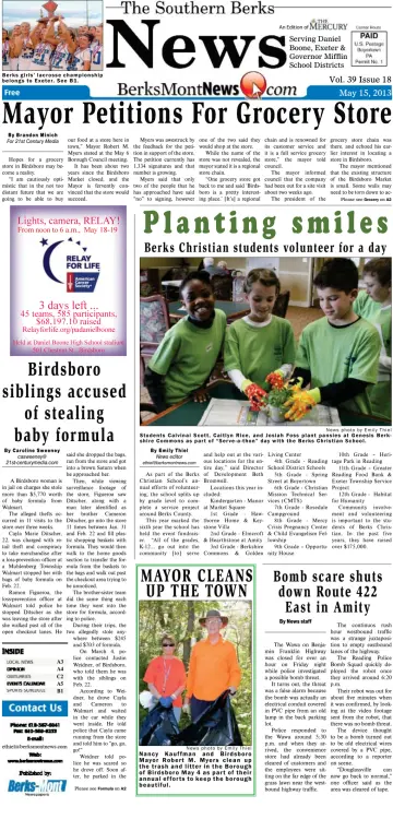 The Southern Berks News - 15 May 2013
