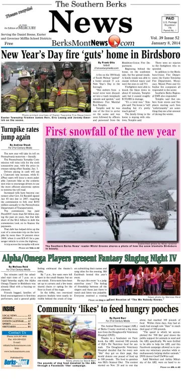 The Southern Berks News - 8 Jan 2014