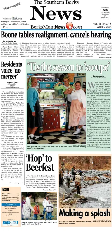 The Southern Berks News - 2 Apr 2014