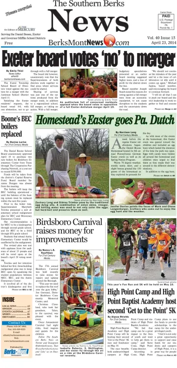 The Southern Berks News - 23 Apr 2014