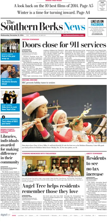 The Southern Berks News - 31 Dec 2014