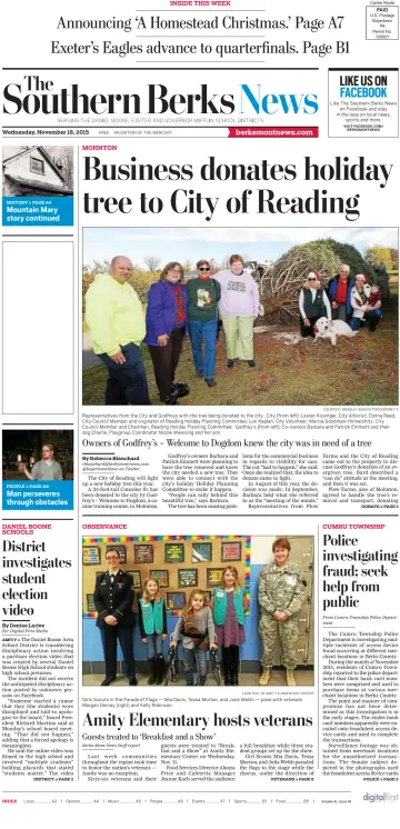 The Southern Berks News - 18 Nov 2015