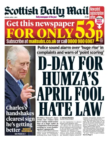 Scottish Daily Mail - 1 Apr 2024