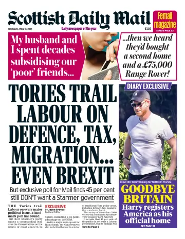 Scottish Daily Mail - 18 Apr 2024