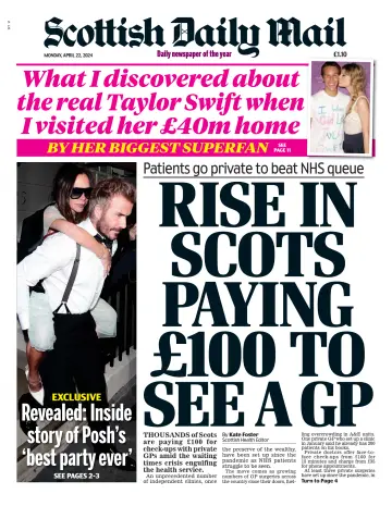 Scottish Daily Mail - 22 abril 2024