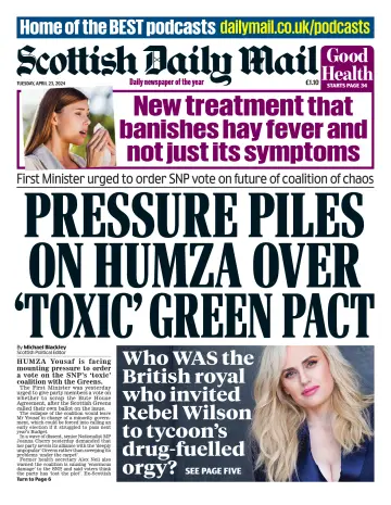Scottish Daily Mail - 23 Apr. 2024