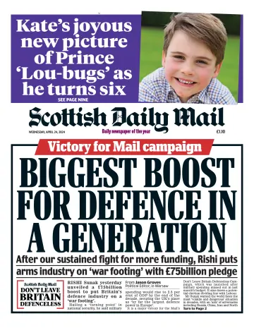 Scottish Daily Mail - 24 Nis 2024
