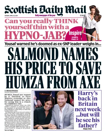 Scottish Daily Mail - 29 abr. 2024