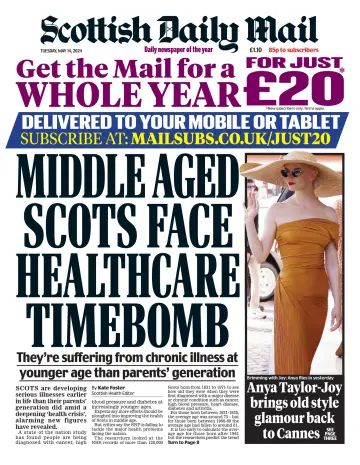 Scottish Daily Mail - 14 May 2024