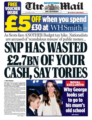 The Scottish Mail on Sunday - 17 十二月 2023