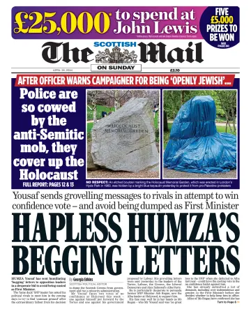The Scottish Mail on Sunday - 28 апр. 2024