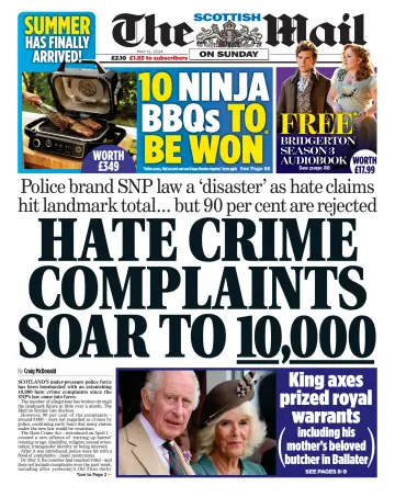 The Scottish Mail on Sunday - 12 Mai 2024
