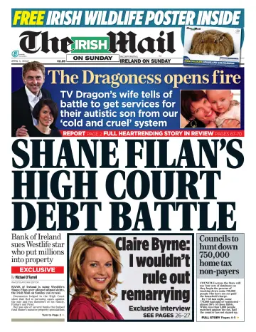 The Irish Mail on Sunday - 1 Apr 2012