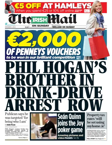The Irish Mail on Sunday - 2 Dec 2012