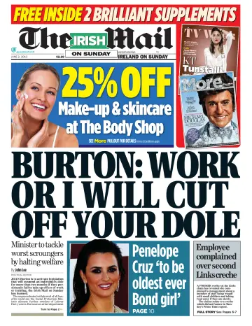 The Irish Mail on Sunday - 2 Jun 2013
