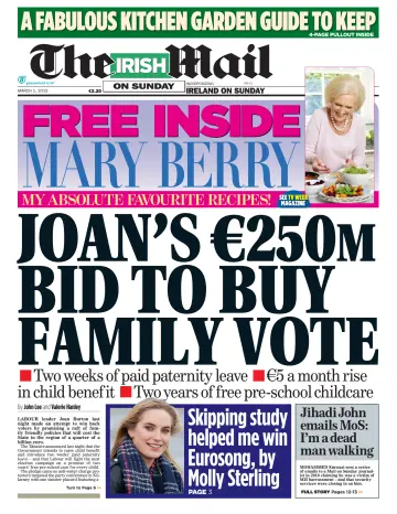 The Irish Mail on Sunday - 1 Mar 2015