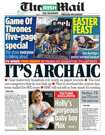 The Irish Mail on Sunday - 5 Apr 2015