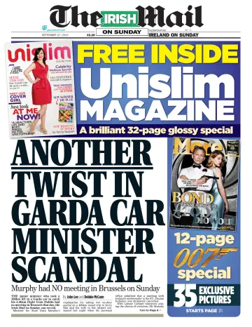 The Irish Mail on Sunday - 27 Sep 2015