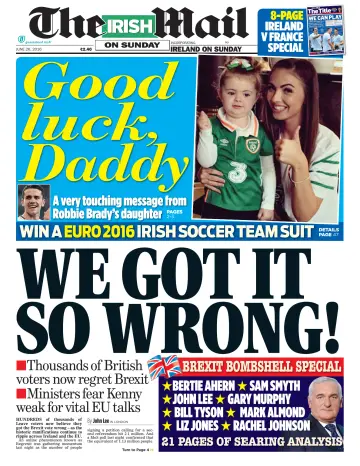 The Irish Mail on Sunday - 26 Jun 2016