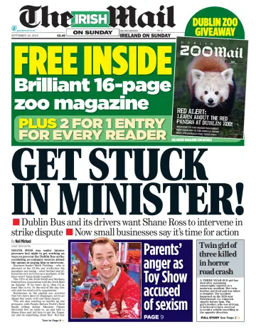 The Irish Mail on Sunday - 18 Sep 2016
