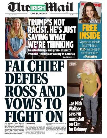 The Irish Mail on Sunday - 21 Jul 2019
