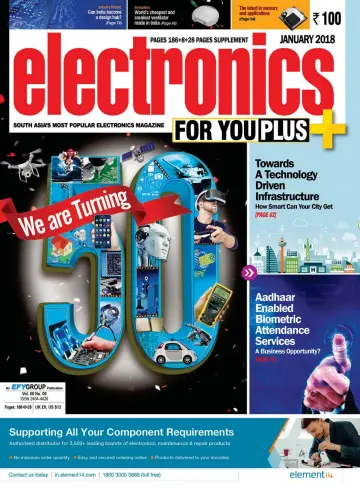 Electronics For You - 10 Jan. 2018