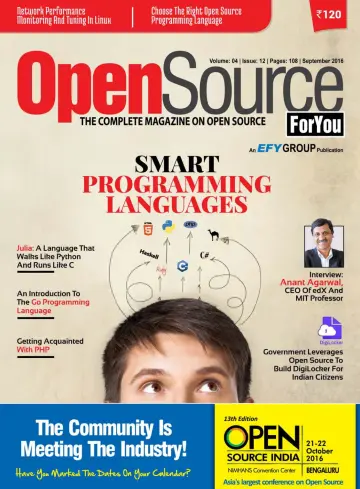 OpenSource For You - 10 sept. 2016