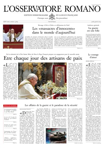 L’Osservatore Romano (France) - 04 enero 2024