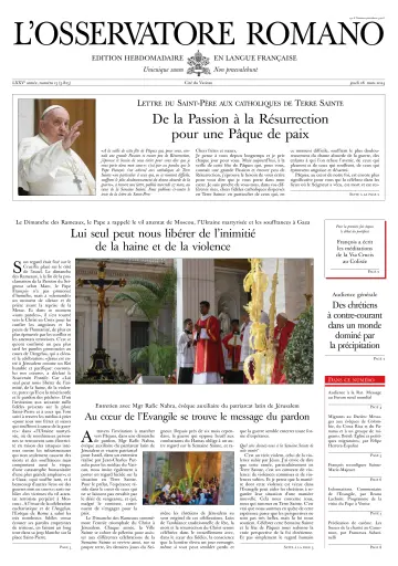 L’Osservatore Romano (France) - 28 mars 2024