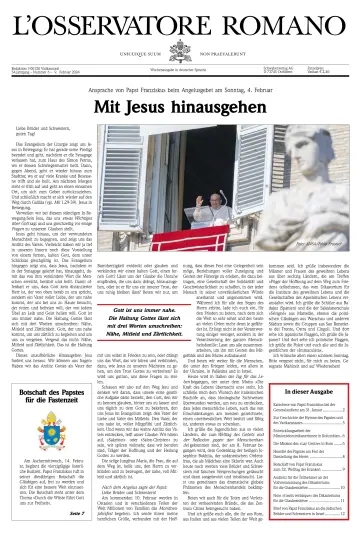 L’Osservatore Romano (Germany) - 09 Feb. 2024