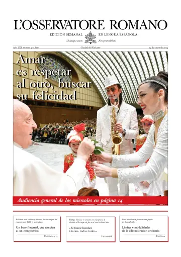 L’Osservatore Romano (Spain) - 19 janv. 2024