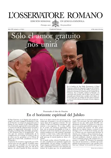 L’Osservatore Romano (Spain) - 26 Jan. 2024
