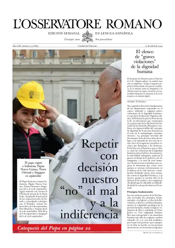 L’Osservatore Romano (Spain) - 12 Apr. 2024