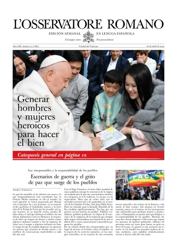 L’Osservatore Romano (Spain) - 26 abr. 2024