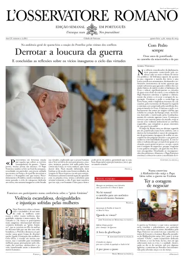 L’Osservatore Romano (Portuguese) - 14 março 2024