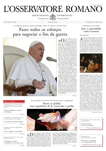 L’Osservatore Romano (Portuguese) - 21 мар. 2024