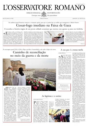 L’Osservatore Romano (Portuguese) - 04 abril 2024