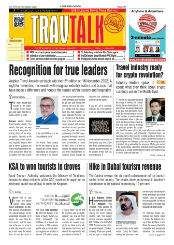 TravTalk - Middle East - 20 十月 2022
